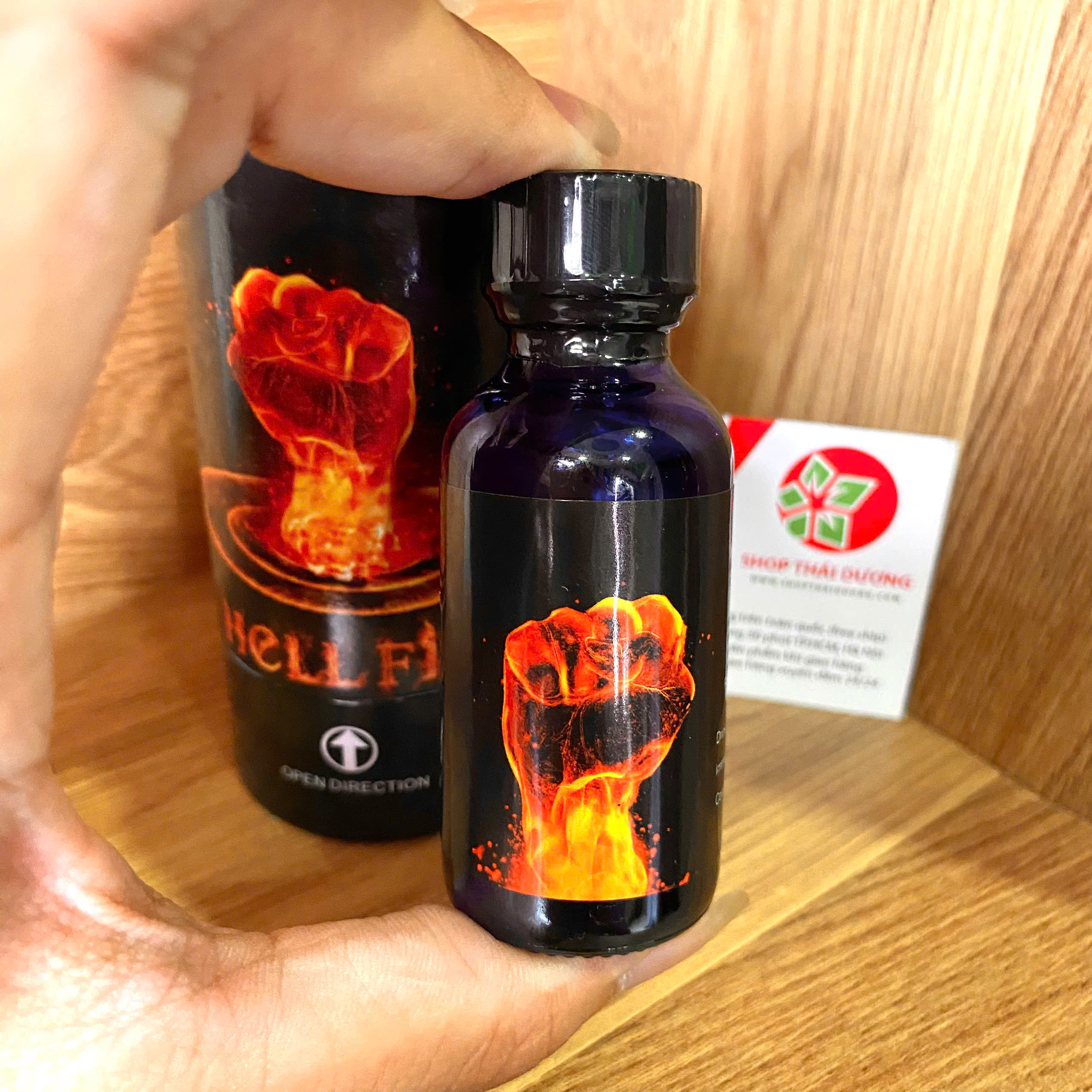 Popper Mỹ Hell Fist 30ml Chính Hãng Tăng Hưng Phấn Nắm Đấm Lửa