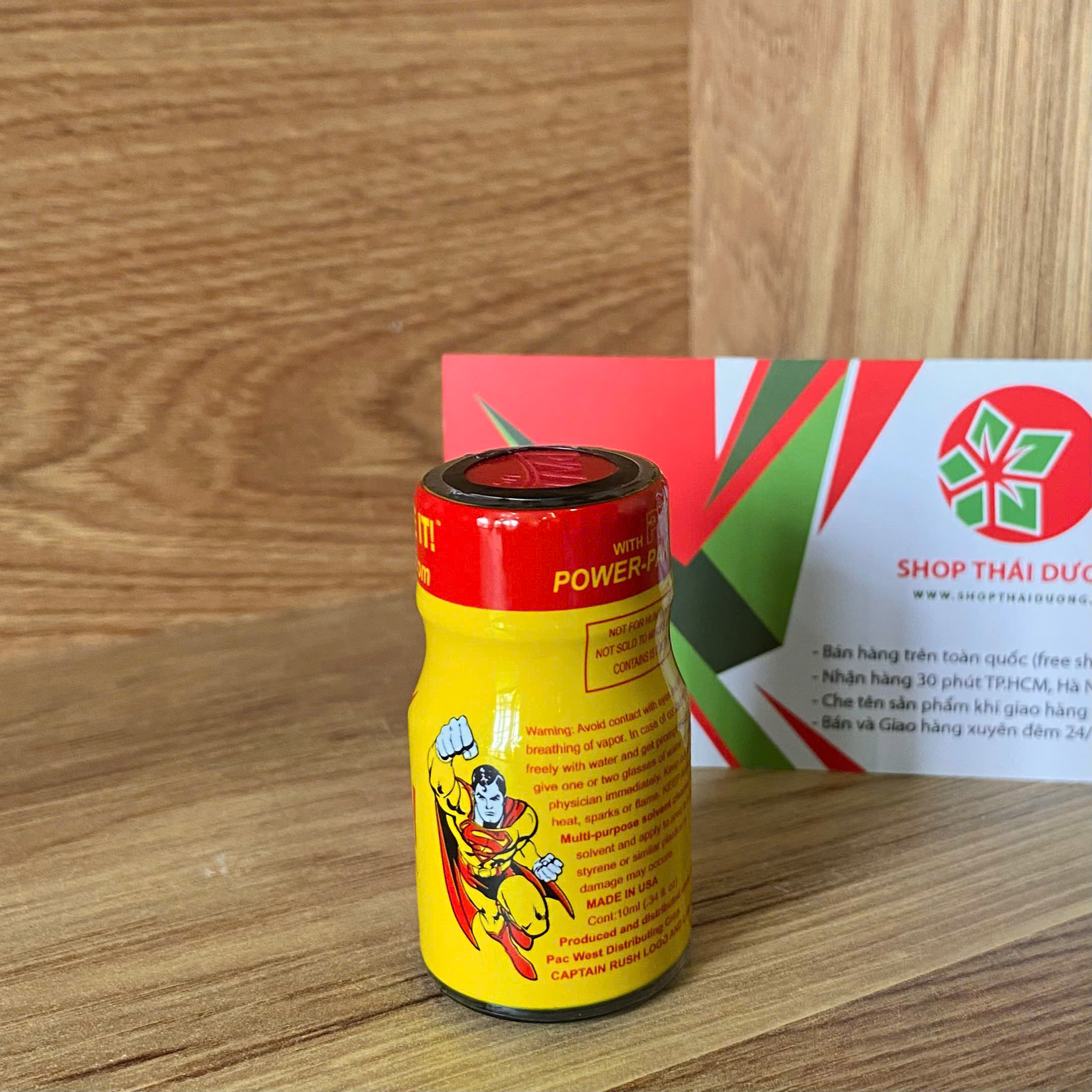 Popper Rush 10ml Chính Hãng PWD Màu Vàng