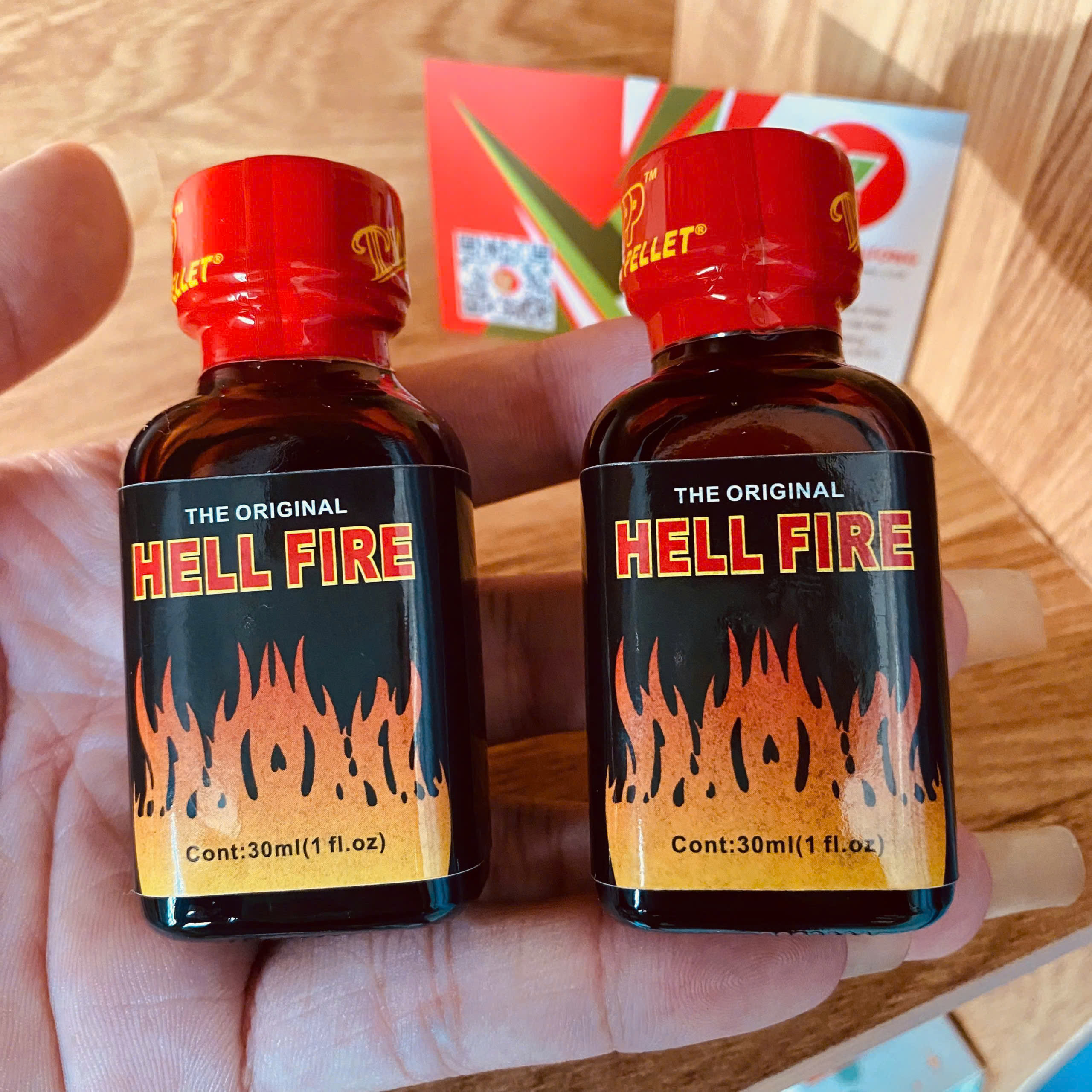 Popper Hell Fire 30ml Mỹ PWD Chính Hãng Kích Thích Cực Mạnh