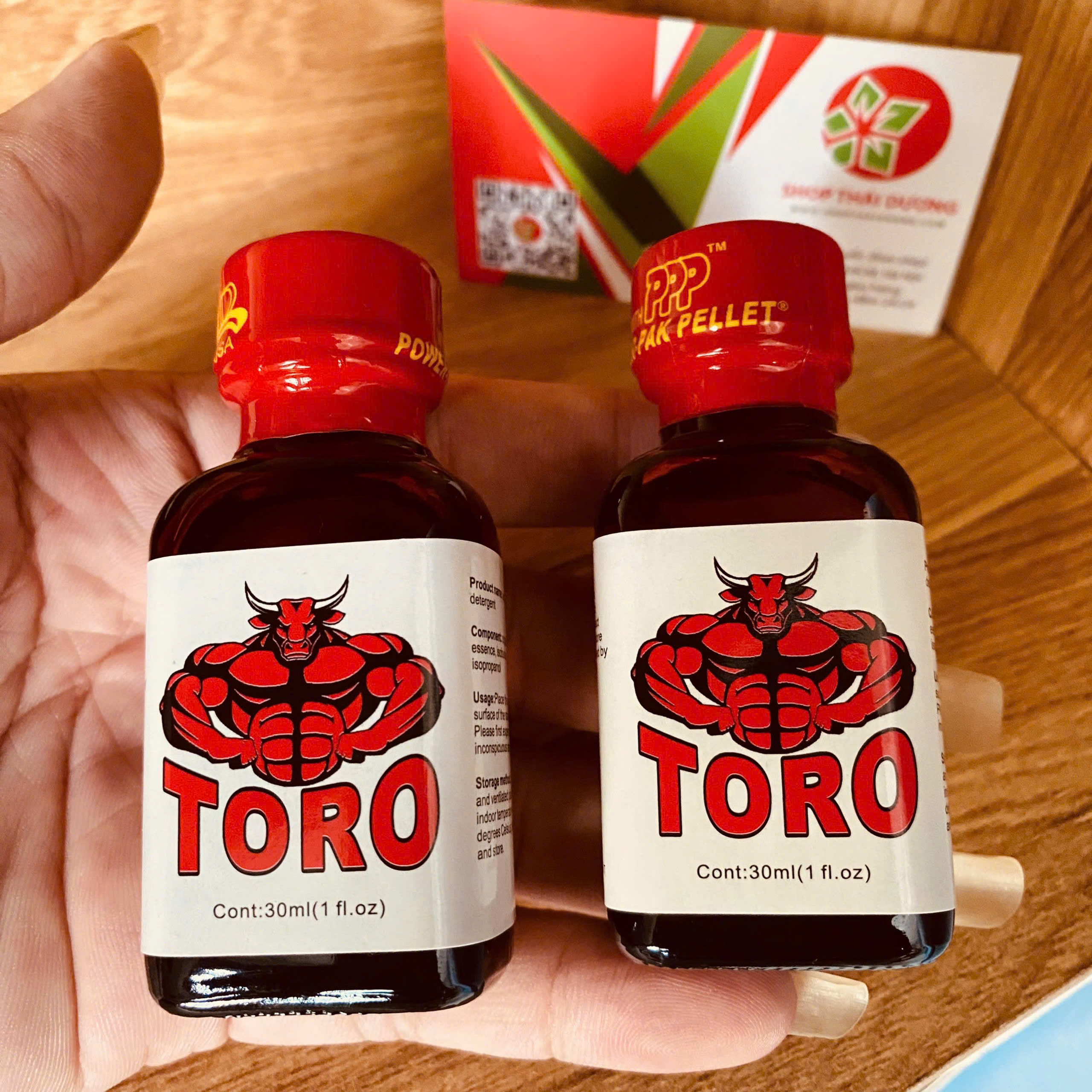 Popper 30ml Toro Rush Premium chính hãng Mỹ kích thích nhanh mạnh