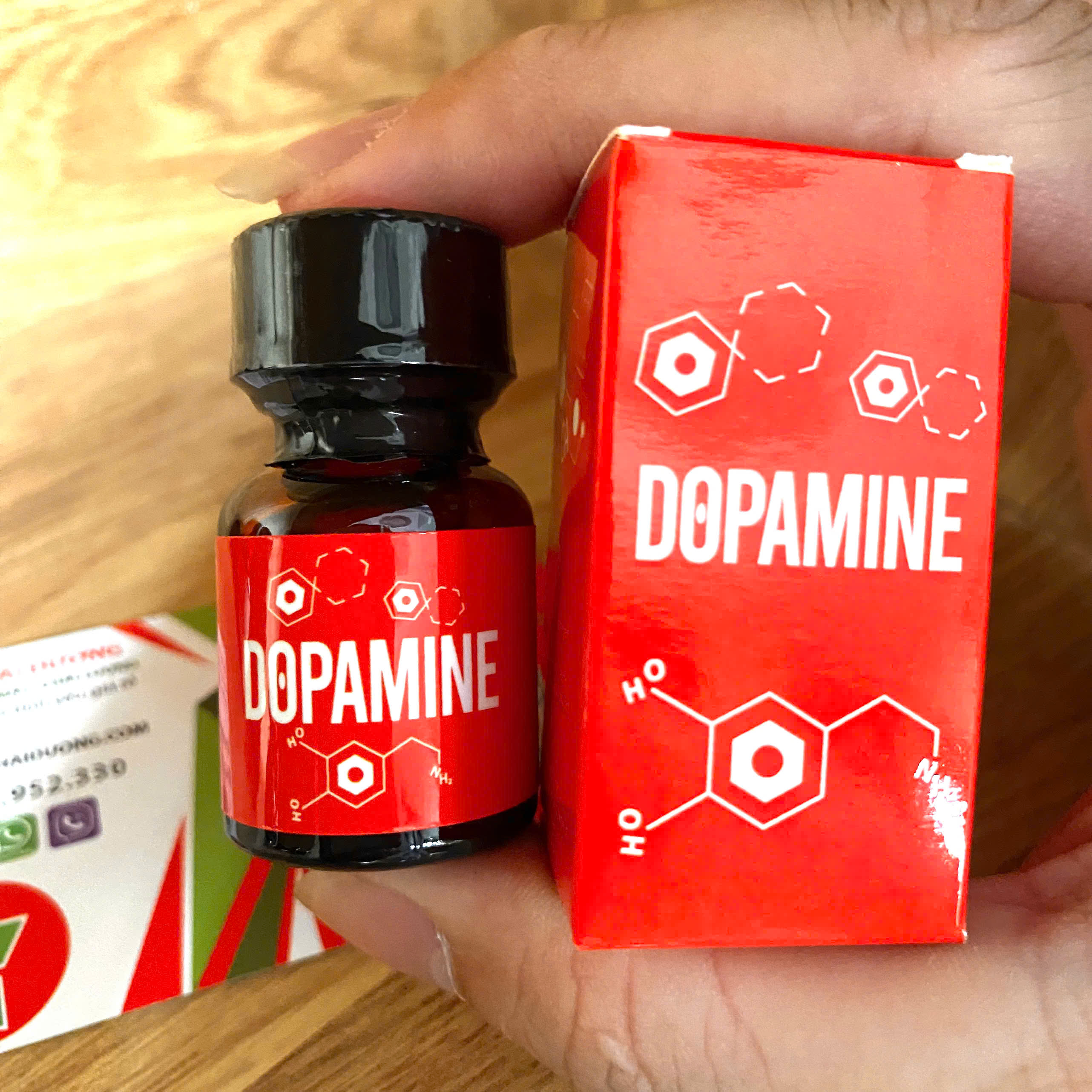 Popper Dopamine 10ml Đỏ PWD Chính Hãng Tăng Khoái Cảm Mạnh Cho Top Bot
