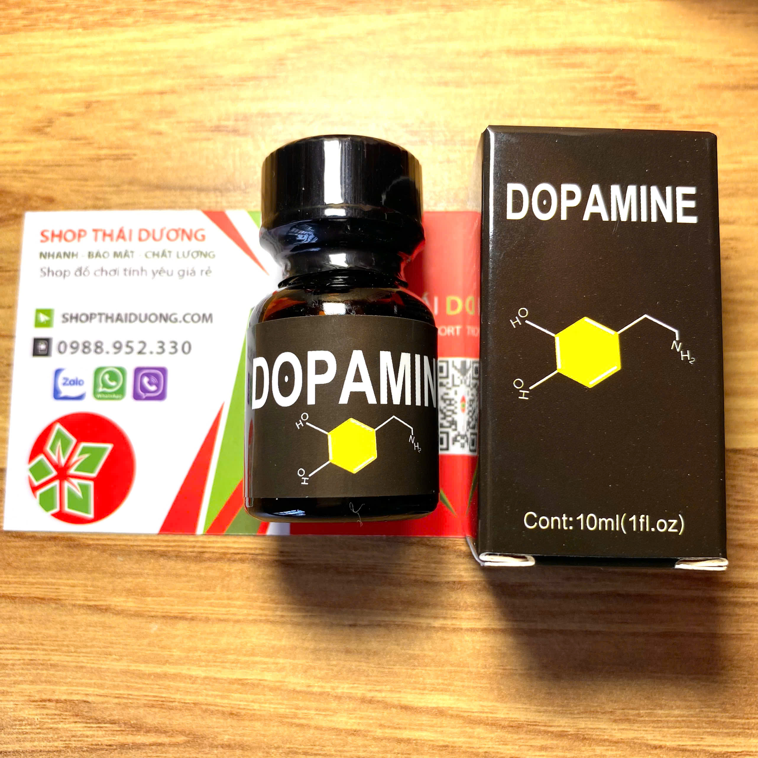 Popper PWD DOPAMINE 10ml Đen Chính Hãng Tăng Hưng Phấn