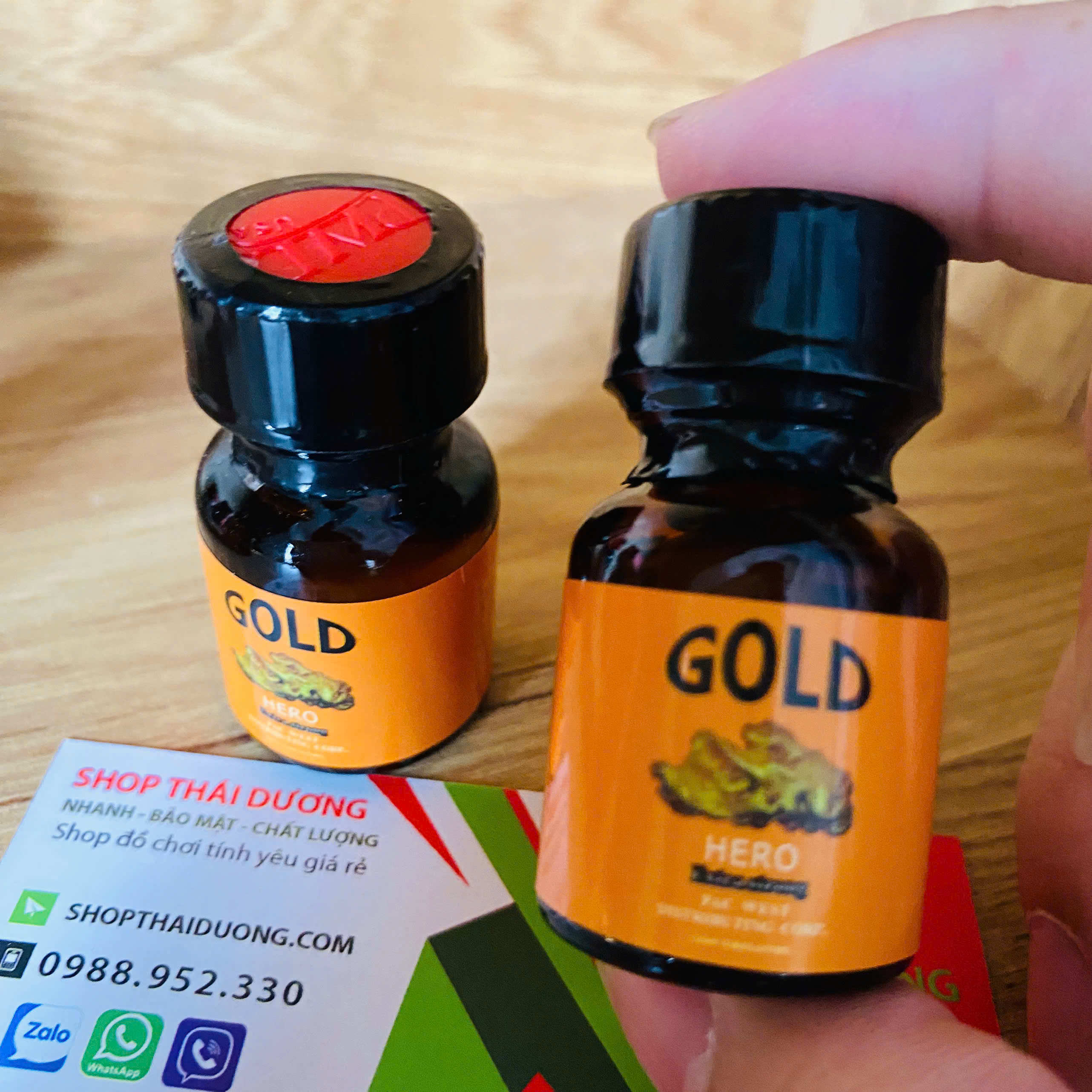 Popper Gold Hero Extra Strong 10ml Mỹ Chính Hãng Tăng Hưng Phấn