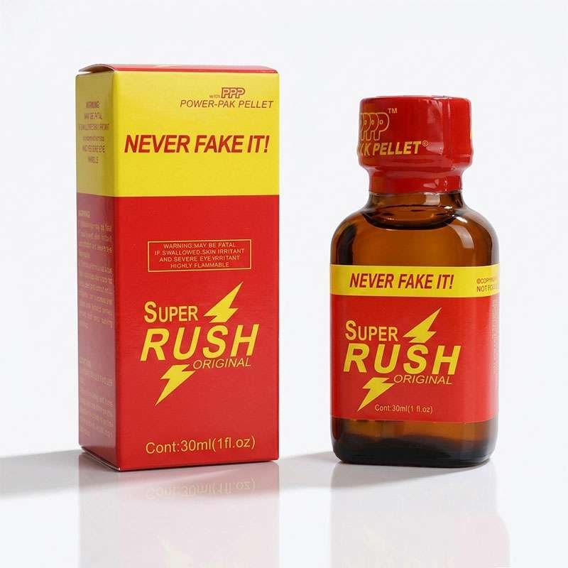 Tinh dầu Popper Super Rush Red 30ml đỏ Mỹ kích thích hưng phấn 