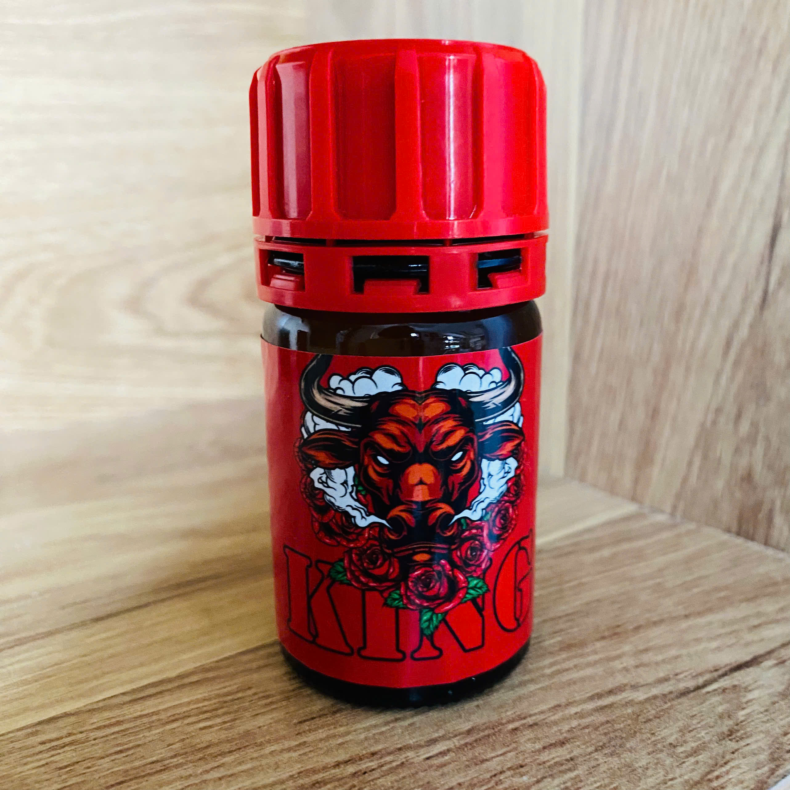 Popper King Đầu Trâu Đỏ 40ml Mỹ Chính Hãng Kích Thích T&B Mạnh