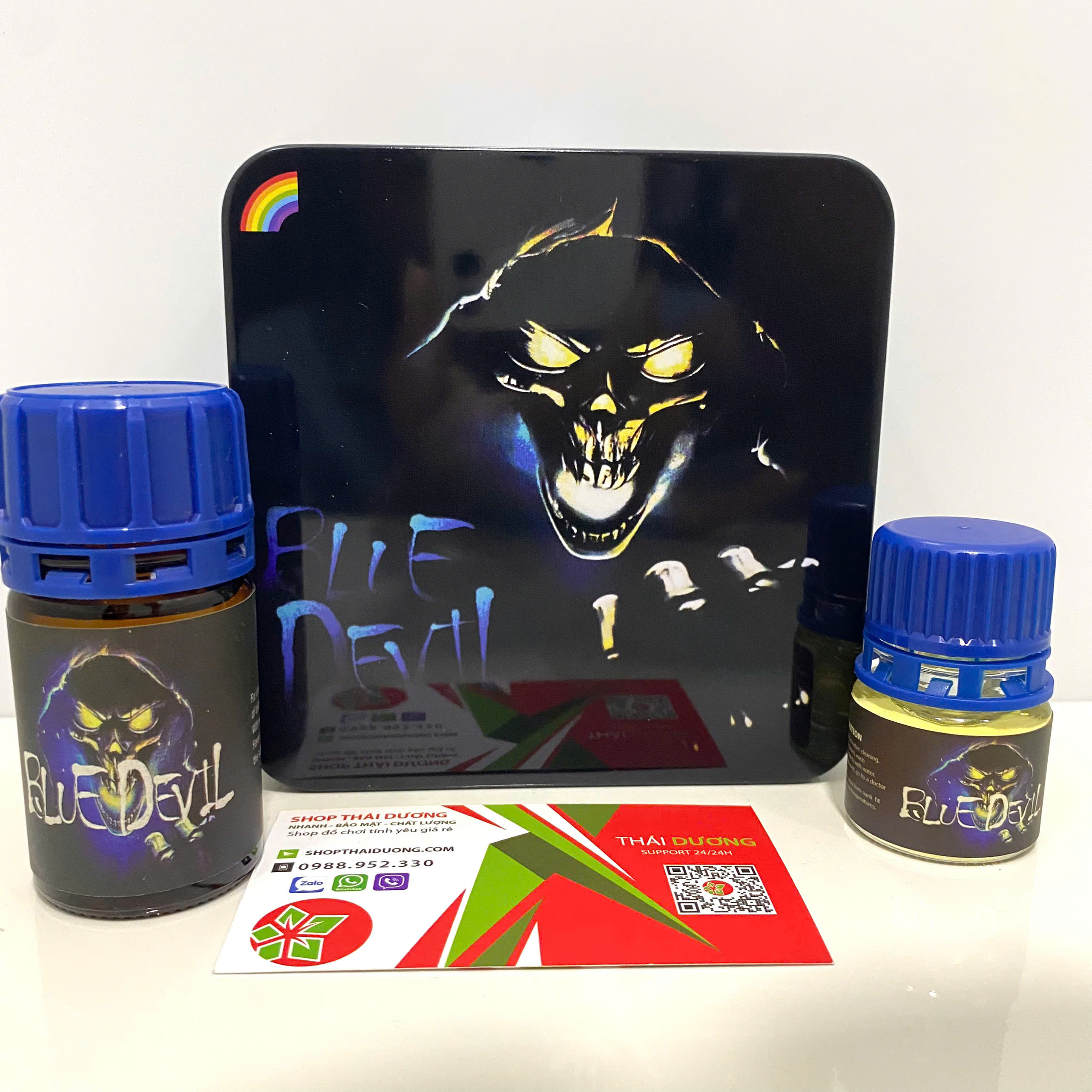 Nước ngửi tình dục Popper Blue Devil 60ml cho top bot LGBT