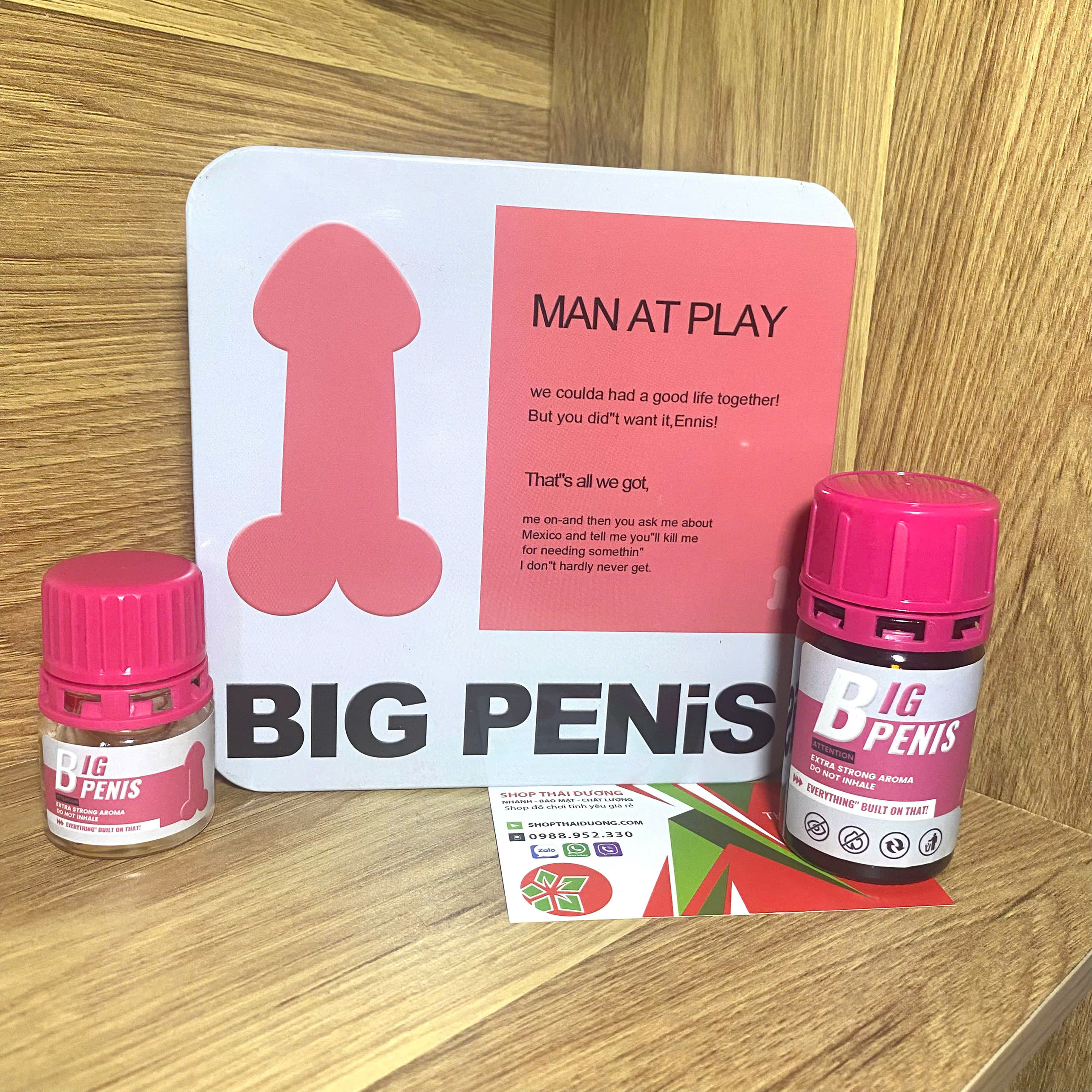 Tinh Dầu Popper Big Penis 60ml Chính Hãng Tăng Khoái Cảm Top Bot