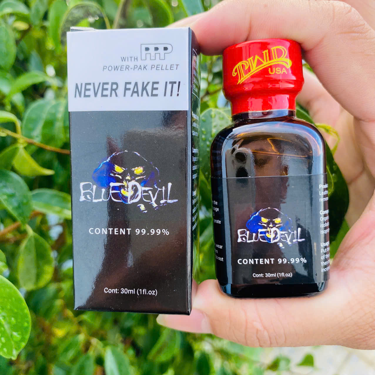 Tinh Dầu Popper Blue Devil 30ml Chính Hãng PWD Kích Thích Cực Mạnh