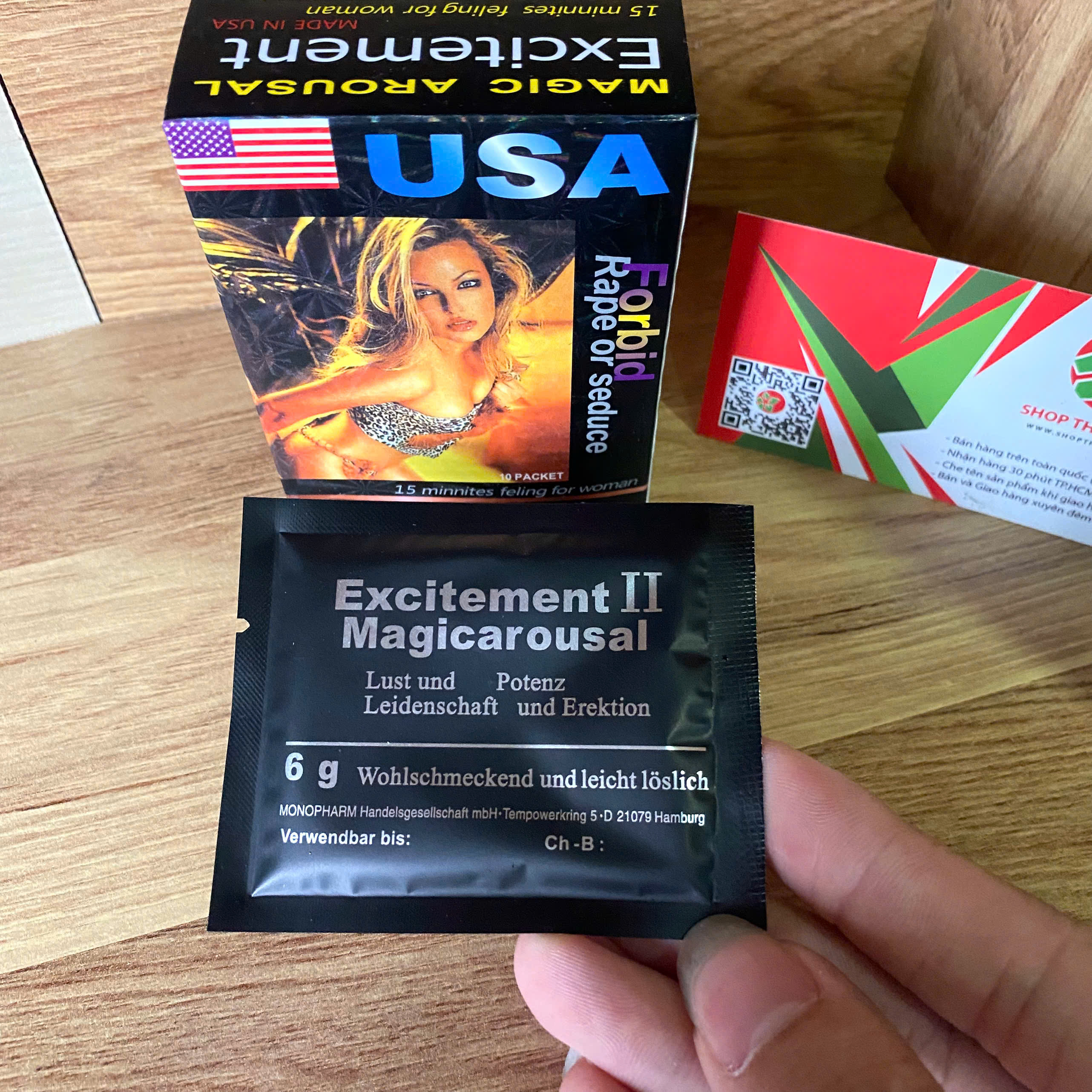 Thuốc Kích Dục Nữ Excitement II Dạng Bột Mịn Chính Hãng USA