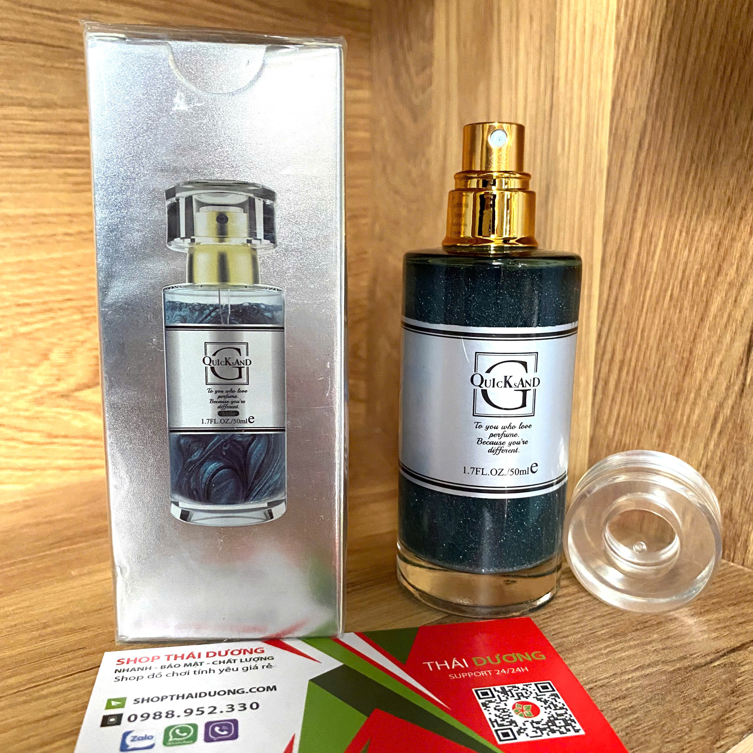 Nước Hoa Nam Quicksand Kích Thích Tình Dục Nữ Cực Mạnh Chai 50ml