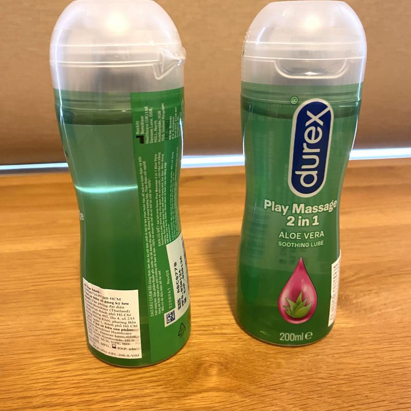 Gel Durex Play Massage 2 Trong 1 Chính Hãng 200ml