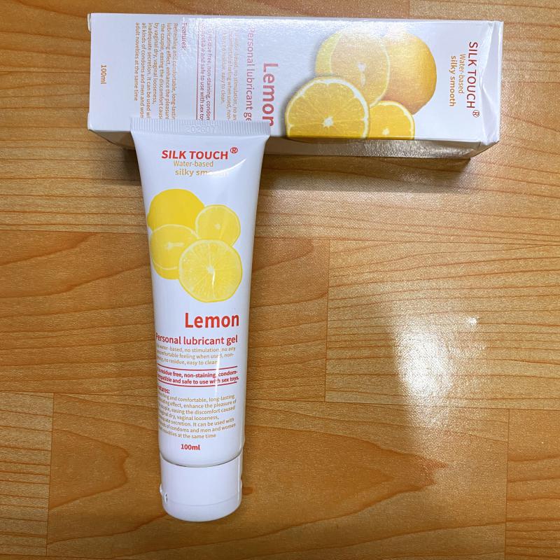 Gel Bôi Trơn Hương Chanh Silk Touch 100ml Gốc Nước Tự Nhiên