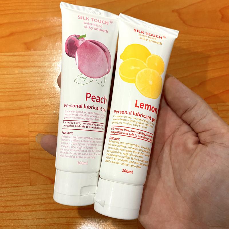 Gel Bôi Trơn Hương Chanh Silk Touch 100ml Gốc Nước Tự Nhiên