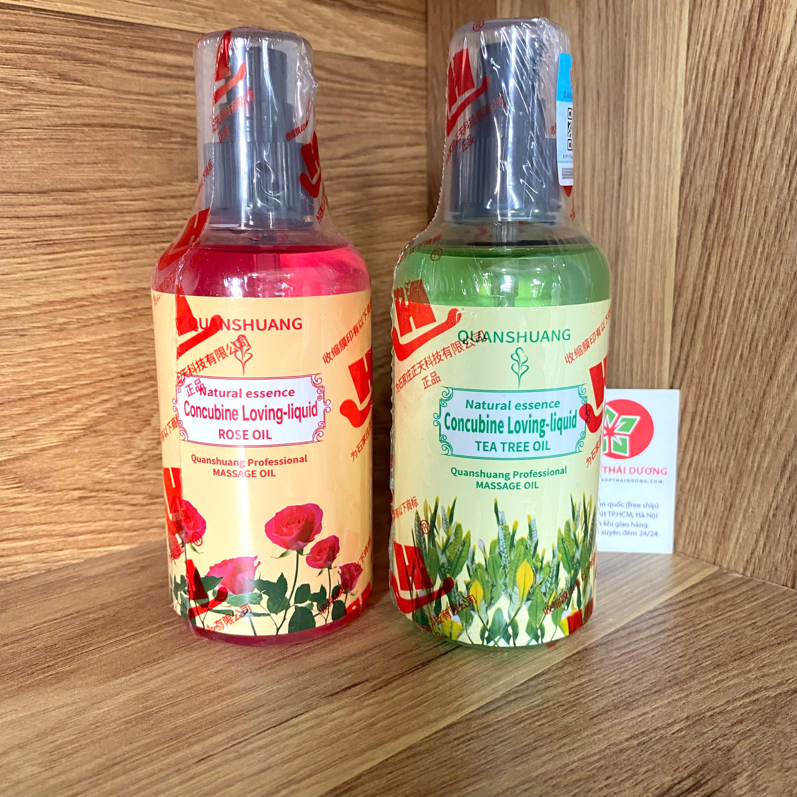 Dầu Massage Body Hương Trà Xanh 300ml Dưỡng Da Mềm Mịn