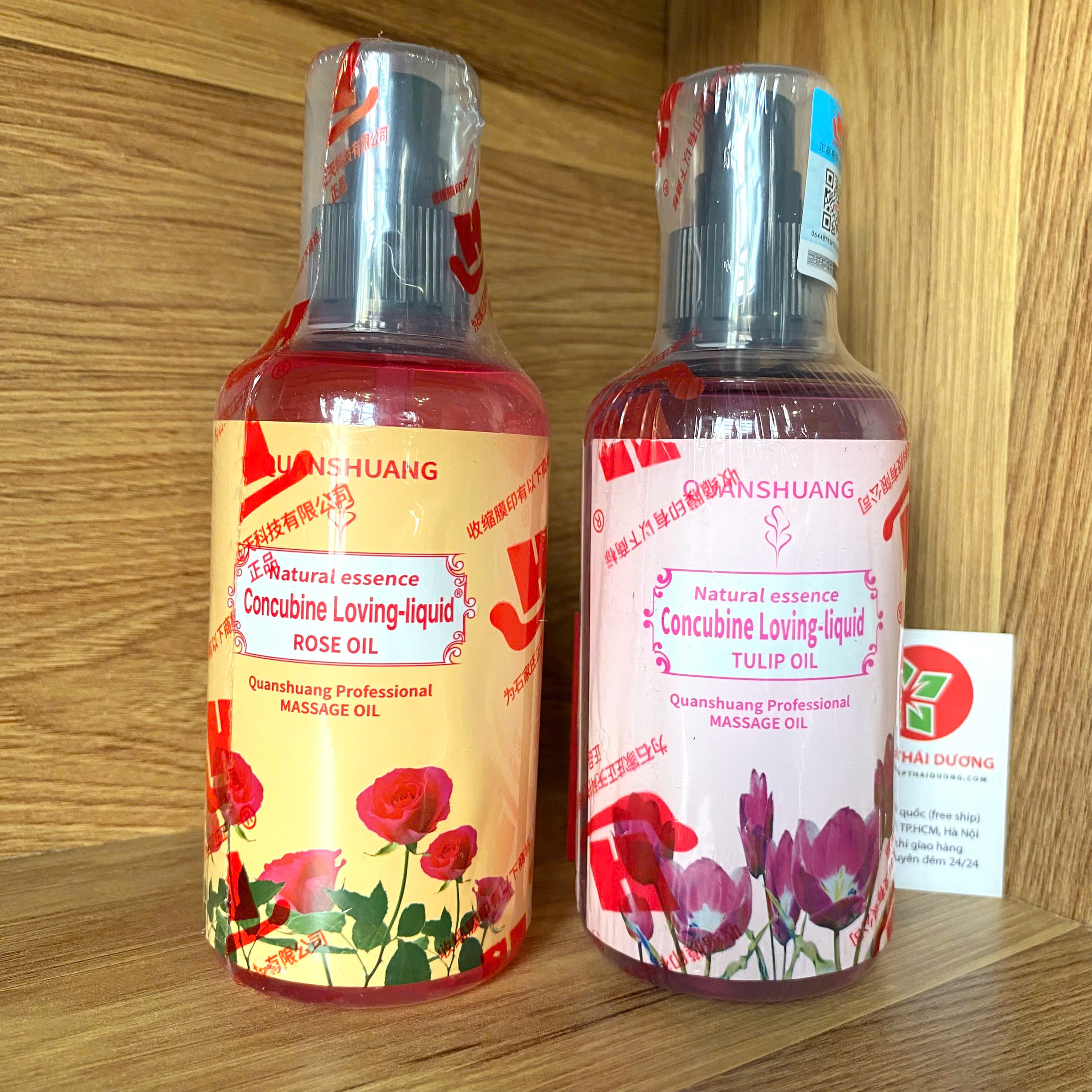 Dầu Massage Body Hương Hoa Hồng Tự Nhiên Cao Cấp Dưỡng Da Mềm Mại