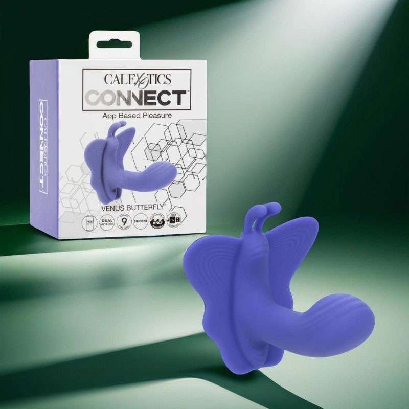 CalExotics Connect Venus Butterfly – Máy rung hình bướm điều khiển qua app 